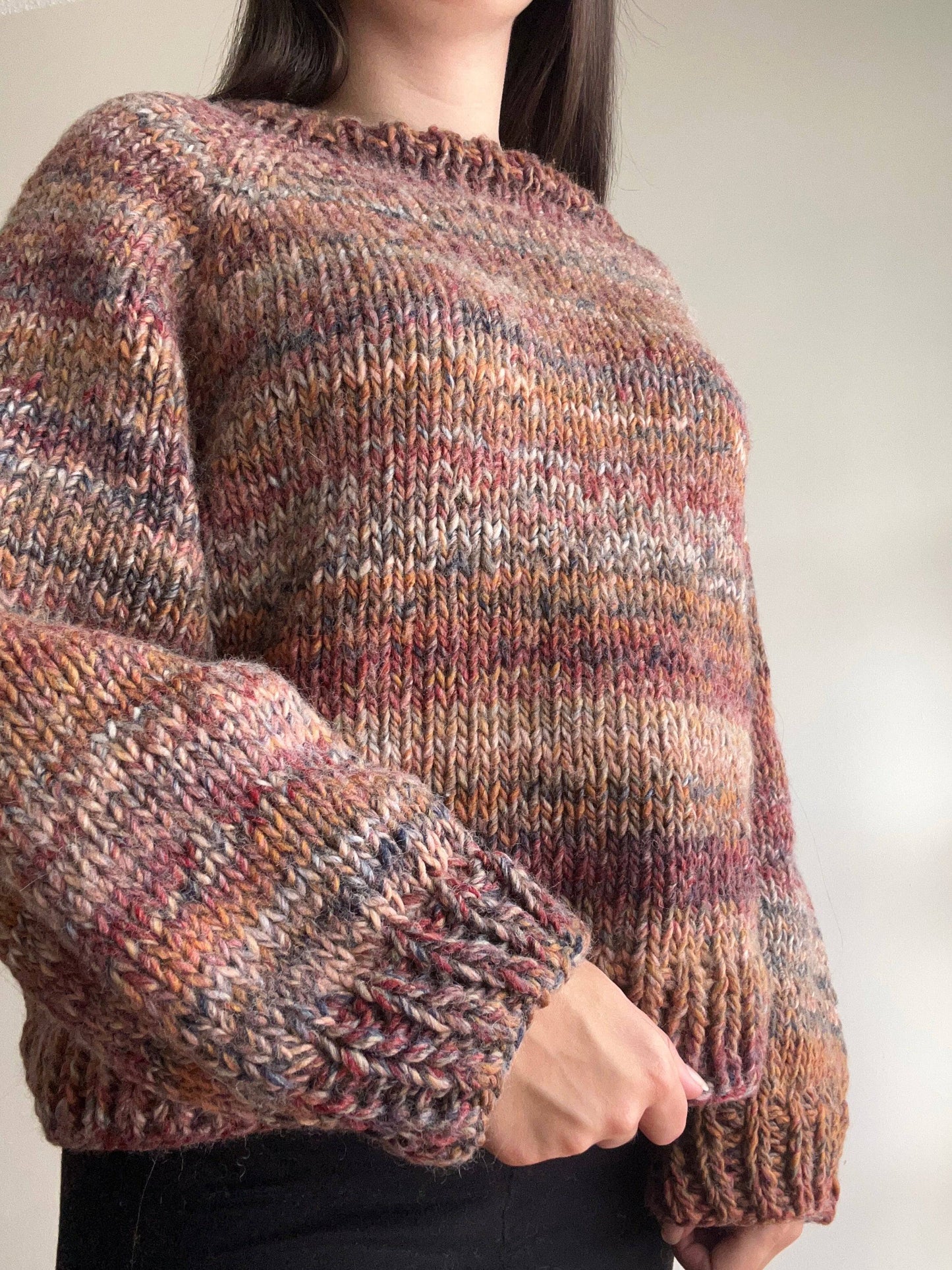 Cozy Hand Knit Sweater