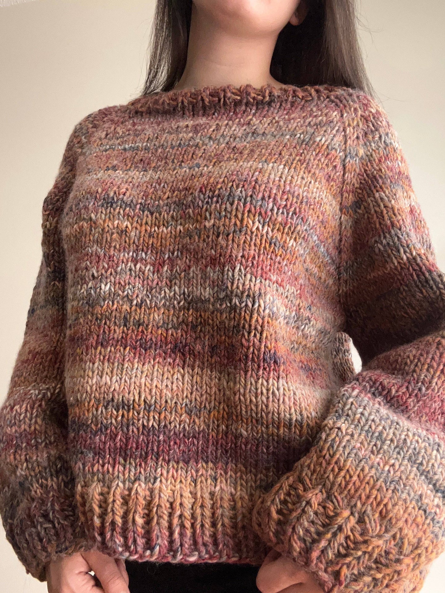 Cozy Hand Knit Sweater