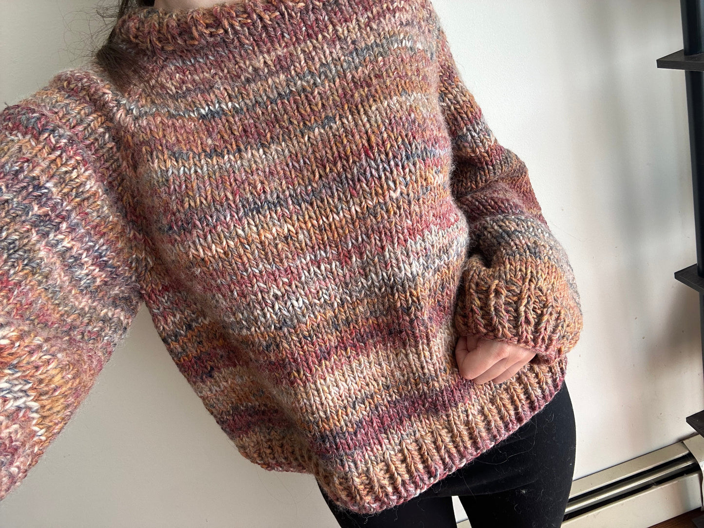 Cozy Hand Knit Sweater