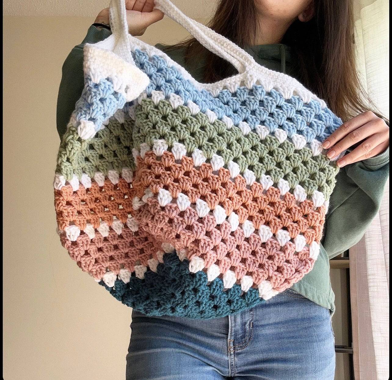 Multicolored Tote Bag
