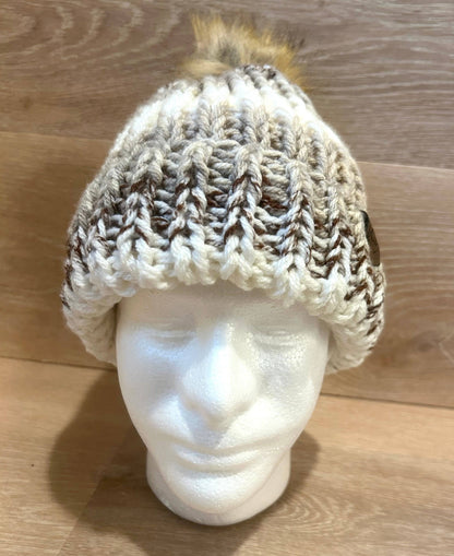 Knit Pom-Pom Beanie