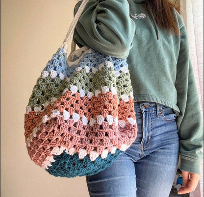 Multicolored Tote Bag