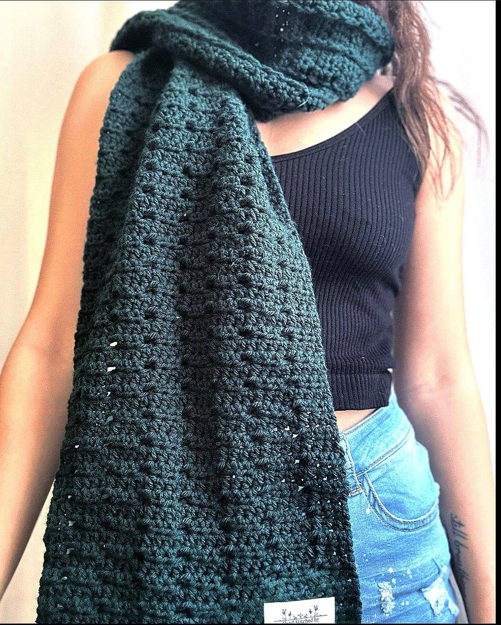 Long Tassled Winter Scarf